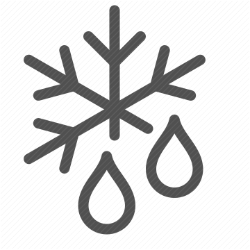 cold, snowflake, water drops, refrigeration, frozen, defrost