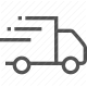 courier, delivery, fast, logistics, shipping, transport, truck icon