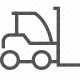 courier, delivery, freight, logistics, shipping, transportation, truck icon