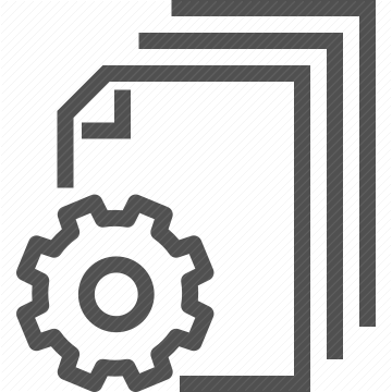 settings, workflow, automation, cogwheel, paperwork, processing, document management