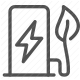 charging, charging station, electric fuel, electric pump, electric vehicle charging, ev charging icon