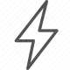 bolt, charge, electricity, energy, lightning, power, voltage icon