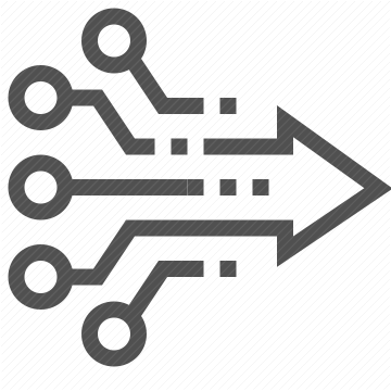 arrow, connection, electronics, schematic, circuit