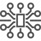 chip, circuit, electronics, microchip, semiconductor icon