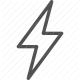 bolt, charge, current, electricity, energy, power, voltage icon