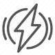 bolt, charge, electric, electricity, energy, lightning, power icon