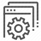 cogwheel, configuration, engineering, gear, mechanical, settings, technical icon