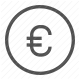 banking, currency, economic, euro, europe, finance, money icon