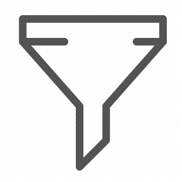 settings, options, filter, funnel, sort, data management