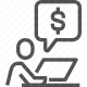 banking, cashless, currency, finance, money transfer, payment, transaction icon