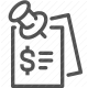 accounting, balance sheet, budget, finance, financial analysis, financial report, income statement icon