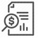 accounting, analysis, budget, data, financial report, investment, statistics icon