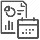 analytics, business, chart, data analysis, financial report, graph, statistics icon