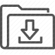 computer, directory, download, file, folder, save, storage icon