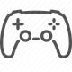 console, electronic, game controller, gaming, joystick, video games, wireless controller icon