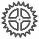 cogwheel, engineering, gear, machinery, mechanical, settings, technology icon