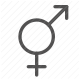 equality, female, gender, male, transgender, unisex icon