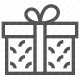 box, celebration, gift, package, present, ribbon, surprise icon