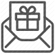 celebration, gifts, giving, package, present, ribbon, surprise icon