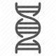 agriculture, biotechnology, dna, engineering, genetic, gmo, modification icon