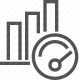 analytics, bar chart, data visualization, graph, measurement, performance, statistics icon