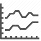 analytics, chart, data, graph, line, statistics, trend icon