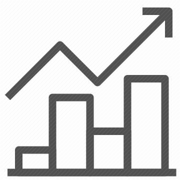 growth, analytics, statistics, chart, trend, data, graph