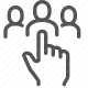 hand, election, democracy, choice, poll, vote casting, voting, finger icon