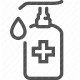 antiseptic, cleaning, hand sanitizer, health, hygiene, sanitation, soap icon