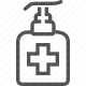 antibacterial, cleanliness, disinfectant, hand sanitizer, healthcare, hygiene, sanitation icon