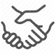 agreement, collaboration, handshake, networking, partnership icon