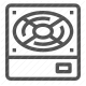 component, computer hardware, data, disk, hard drive, hdd, storage icon