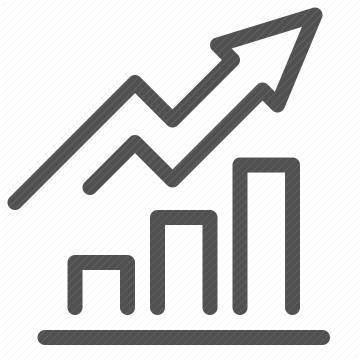 growth, analytics, increase, decrease, chart, trend, data