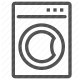 appliance, cleaning, clothes, dryer, laundry, wash, washing machine icon