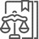 balance, court, justice, law, legal, rights, scales icon