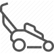 equipment, gardening, grass, lawn, lawnmower, mowing, tool icon