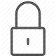 access, lock, padlock, privacy, protection, safety, security icon