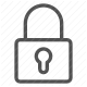 encryption, lock, padlock, privacy, protection, safety, security icon