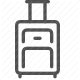 airport, baggage, luggage, suitcase, travel icon