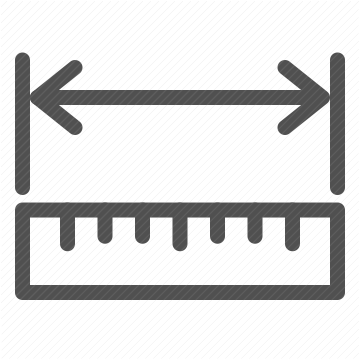 sizing, metrics, calibration, scale, length, ruler, measurement