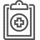 emergency services, first aid, healthcare, medical assistance, medical clipboard, medical records, patient care icon