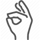 communication, deaf, hand gesture, help, interpretation, medical assistance, sign language icon