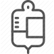 blood bag, donation, healthcare, hospital, intravenous, medical, transfusion icon