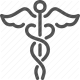 caduceus, emergency, healthcare, medical, medicine, pharmacy icon