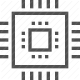 circuit, cpu, electronics, gpu, microchip, processor, semiconductor icon