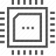 circuit, cpu, gpu, hardware, microchip, processor, semiconductor icon