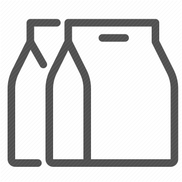 bottle, container, packaging, milk, dairy