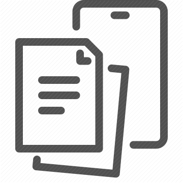 communication, document, paper, file, digital, smartphone, mobile app