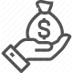 currency, dollar, finance, investment, money, payment, savings icon