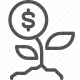 business, eco, entrepreneurship, finance, funding, growth, investment, money, startup icon